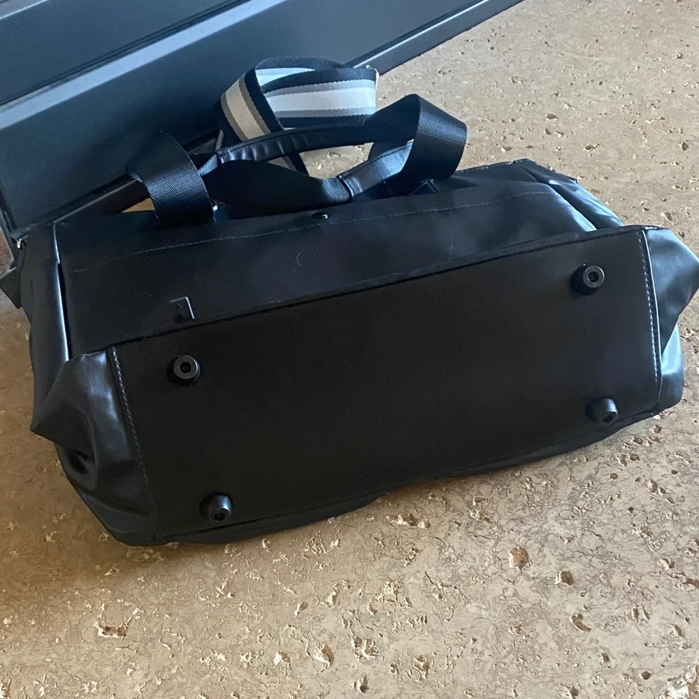 IHKWIP NWOT Be Bold Tote Laptop Black Bag